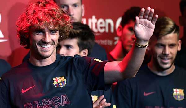 Wechselte im Sommer für 120 Millionen Euro von Atletico Madrid zum FC Barcelona: Antoine Griezmann.