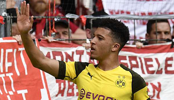 Jadon Sancho hat beim 6:0 des BVB gegen Zürich drei Tore erzielt.