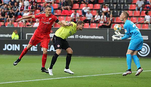 Stefan Kutschke traf gegen Würzburg doppelt.