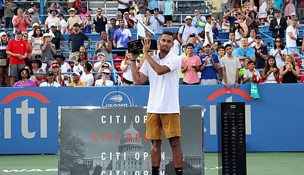 Nick Kyrgios gilt als Bad Boy der Tennisszene.
