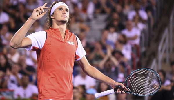 Alexander Zverev hat das Achtelfinale des ATP Masters in Montreal erreicht.
