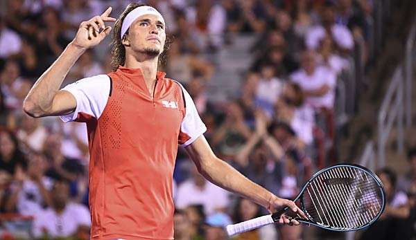 Alexander Zverev ist bei dem Turnier in Montreal weiter siegreich.