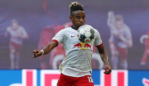 Christopher Nkunku und RB Leipzig müssen gegen den VfL Osnabrück ran.