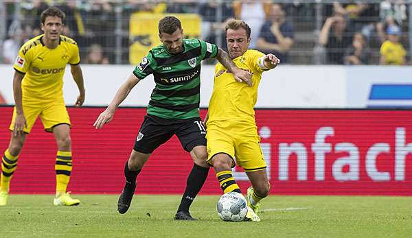 Mario Götze erzielte einen Doppelpack.