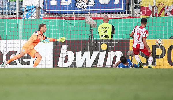 Die Würzburger Kickers kamen nach einem 0:2-Rückstand gegen Hoffenheim noch einmal zurück.