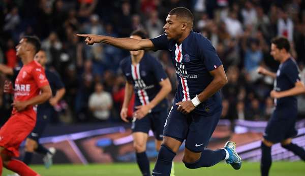 Superstar Kylian Mbappe erzielte das zweite Tor für PSG.