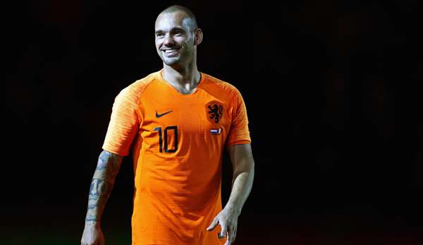 Wesley Sneijder spielte unter anderem für Ajax Amsterdam und Real Madrid.