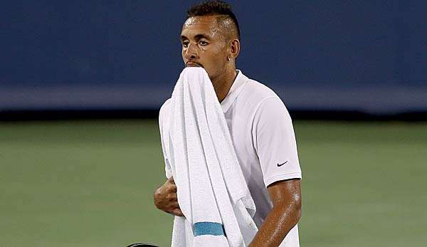 Nick Kyrgios hatte erneut einen Ausraster. 