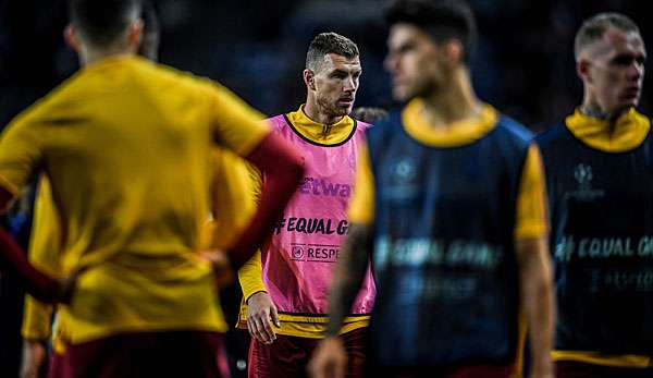 Edin Dzeko geht in seine vierte Saison bei der Roma.