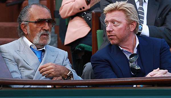 Ion Tiriac (l.) hat die Davis-Cup-Reform scharf verurteilt.