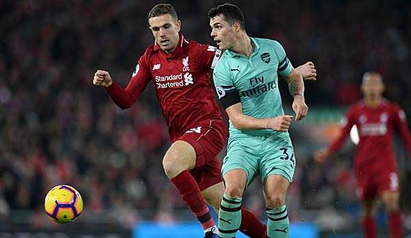 Granit Xhaka reist heute mit den Gunners an die Anfield Road.