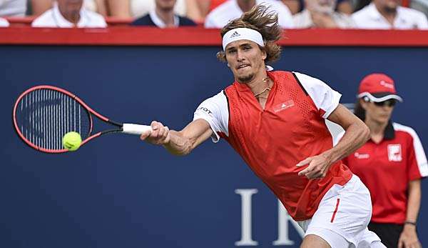 Alexander Zverev ist bei den US Open an sechs gesetzt.