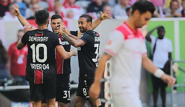 Demirbay, Bellarabi und Volland waren für Fortuna Düsseldorf am 2. Spieltag eine Nummer zu groß.