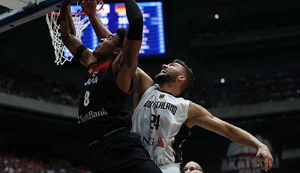 Maxi Kleber blieb gegen Japan weite Strecken unauffällig.