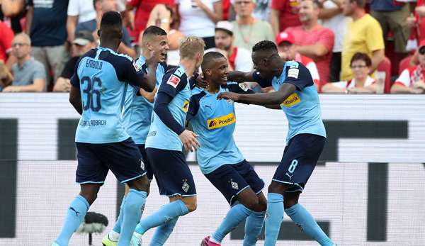 Zwei späte Tore bescherten Borussia Mönchengladbach den Sieg in Mainz.