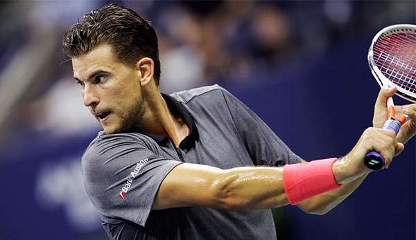 Dominic Thiem hat bei den US Open Losglück.