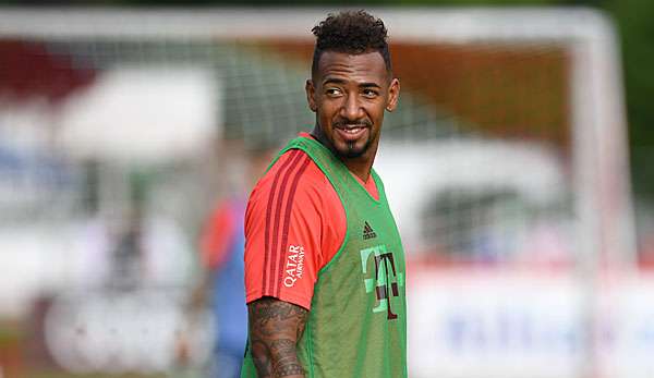 Jerome Boateng ist zurück im Mannschaftstraining des FC Bayern.