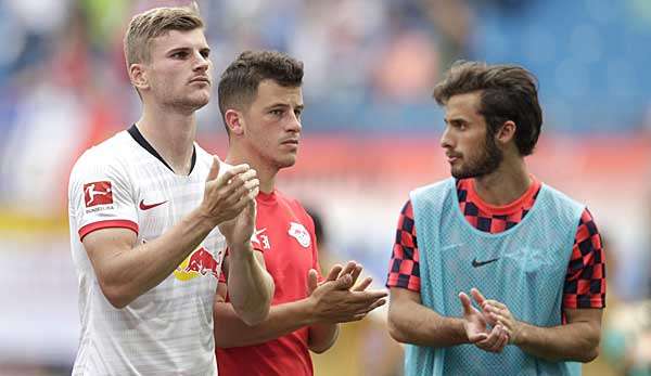 Wechsel zum FC Bayern vorerst abgesagt: Timo Werner verlängerte seinen Vertrag bei RB Leipzig, kann sich künftig einen Wechsel ins Ausland aber vorstellen.