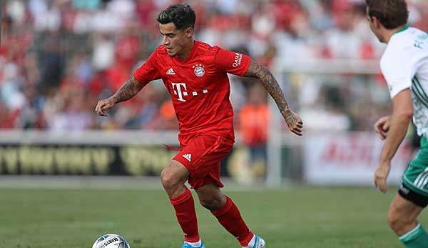 Wie viele Minuten Philippe Coutinho gegen Mainz 05 auf dem Feld stehen wird, hängt von seiner körperlichen Fitness ab.