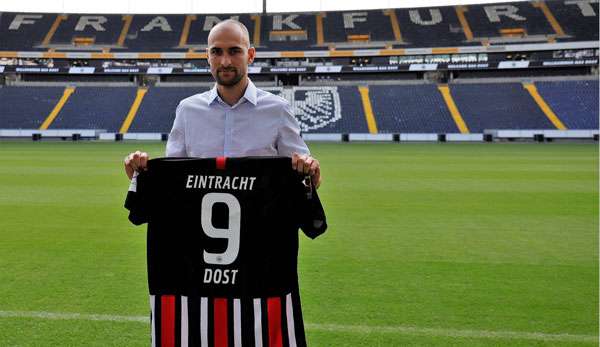 Bas Dost ist Eintrachts neuer Torjäger.