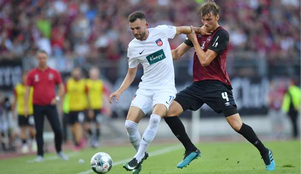 Der FCN konnte gegen Heidenheim eine 2:0-Führung nicht in einen Sieg ummünzen.