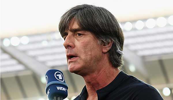 Bundestrainer Joachim Löw freut sich auf die kommenden Spiele in der EM-Qualifikation.