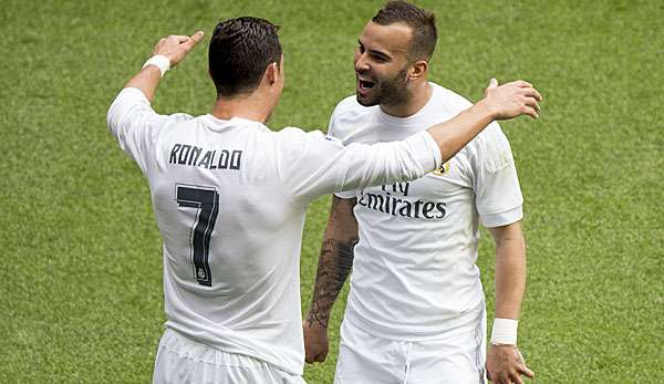 Cristiano Ronaldo und Jese Rodriguez spielten gemeinsam bei Real Madrid.