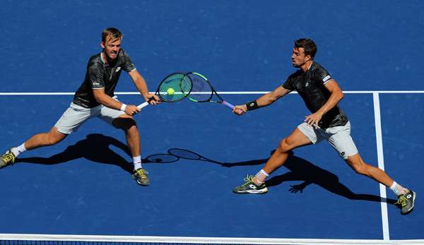 Kevin Krawietz und Andreas Mies greifen in New York nach ihrem zweiten Grand-Slam-Titel.