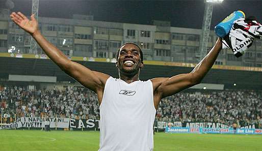 Der Ex-Frankfurter Jay-Jay Okocha absolvierte 75 Länderspiele für sein Heimatland Nigeria