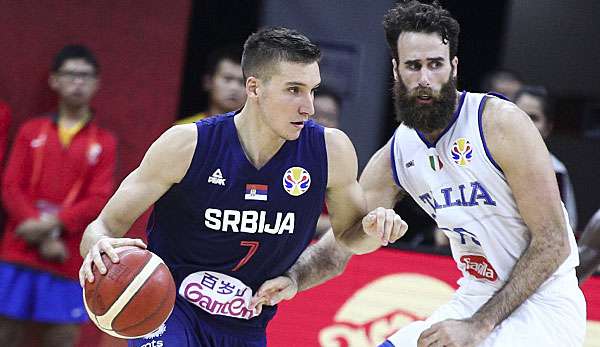 Bogdan Bogdanovic führte Serbien zum Sieg gegen Italien.