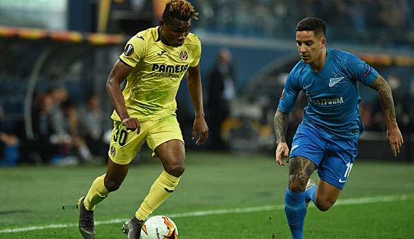 Samuel Chukwueze erzielte in dieser Saison bislang einen Treffer für Villarreal.