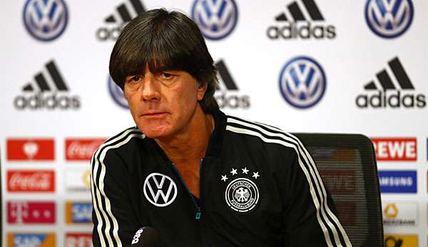 Joachim Löw tritt am Donnerstag in Hamburg vor die Presse.