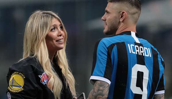 Mauro Icardis Frau Wanda Nara ist gleichzeitig auch seine Beraterin.