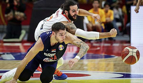 Ricky Rubio führt Spanien mit einem starken Auftritt zum Sieg gegen Serbien.