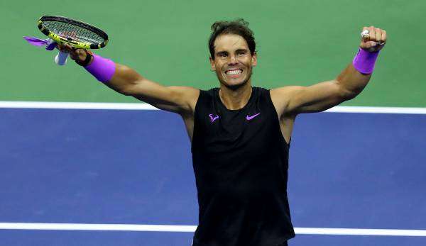 Rafael Nadal steht im Finale gegen Daniil Medvedev.
