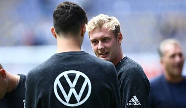 Julian Brandt ist beim DFB-Team nur ein Ergänzungsspieler.