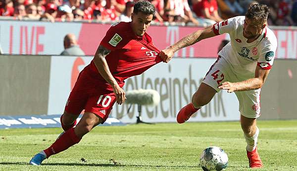 Coutinho spielt auf Leihbasis beim FC Bayern.