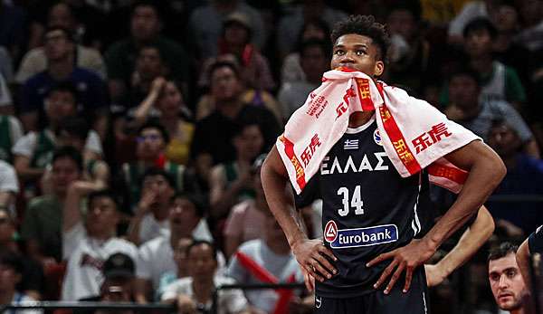 Giannis Antetokounmpo ist mit Griechenland bei der Basketball-WM in China ausgeschieden.