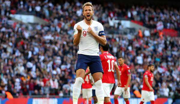 Harry Kane traf für die Three Lions im Spiel gegen Bulgarien.