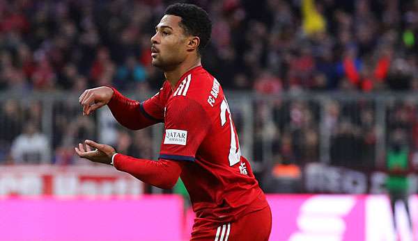 Serge Gnabry steht beim FC Bayern München unter Vertrag.