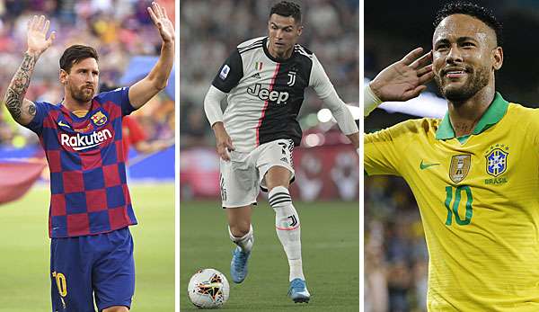 Lionel Messi, Cristiano Ronaldo und Neymar gehören zu den besten Fußballern weltweit.