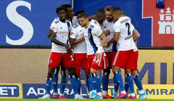 Der HSV führt zurzeit die Tabelle der 2. Bundesliga an.