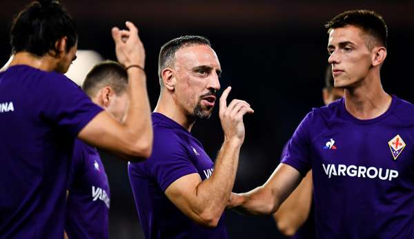 Franck Ribery ist bei der Fiorentina bereits als Anführer akzeptiert.