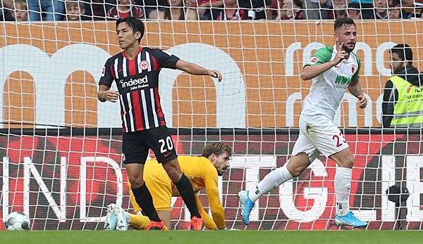 Marco Richter erzielte das 1:0 für den FC Augsburg.