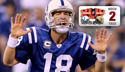 Quarterback Peyton Manning wurde 2009 zum vierten Mal zum MVP der NFL gewählt
