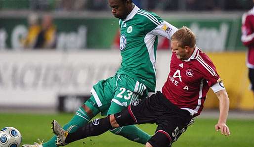 Seit 2001 ist Andreas Wolf (l.) Profi beim 1. FC Nürnberg