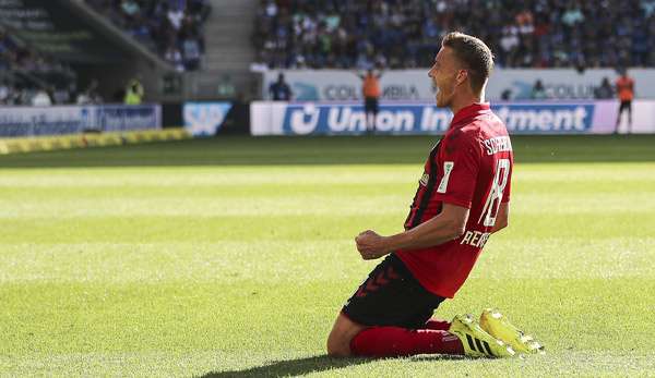 Nils Petersen erzielte gegen Hoffenheim den 3:0-Endstand.