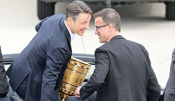 Fredi Bobic (r.) hat Niko Kovac verteidigt.