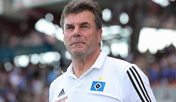 Dieter Hecking steht mit dem HSV in dieser Saison immer noch ohne Niederlage da. 
