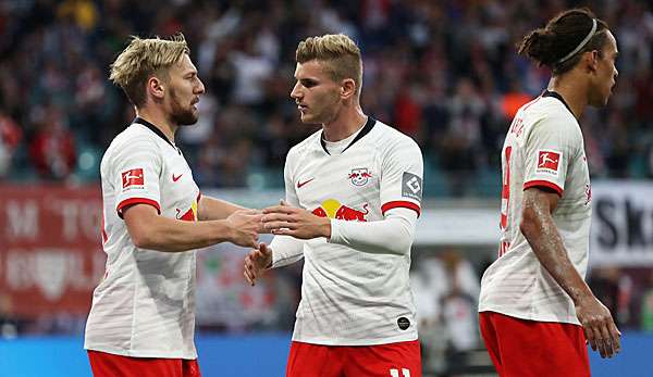 Emil Forsberg und Timo Werner wollen auch in Portugal jubeln.